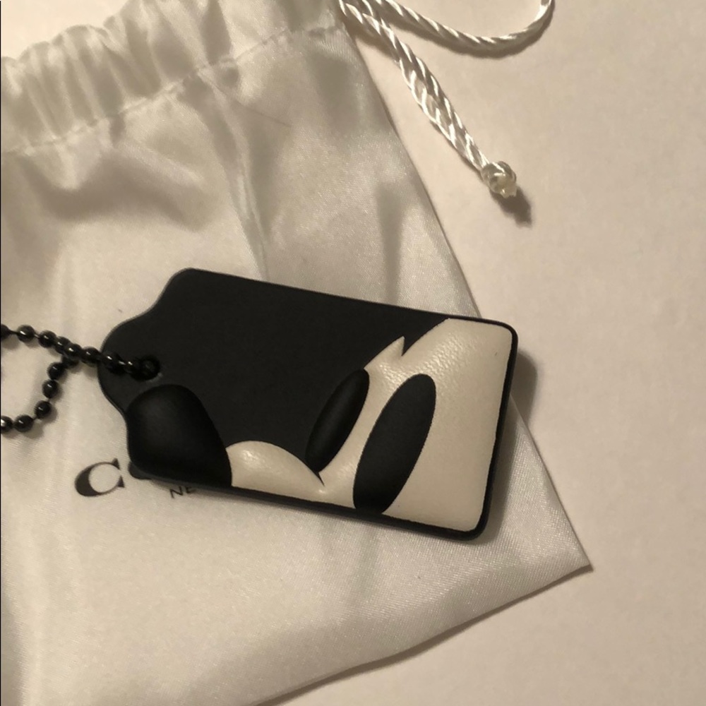 Coach Mickey Hangtag, NWT
